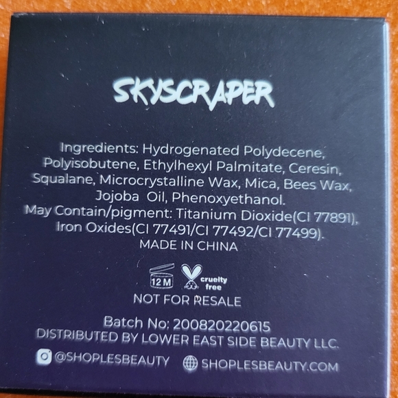 LOWER EAST SIDE LES Cream Bronzer Skyscraper 0.14 oz Light - Picture 2 of 3